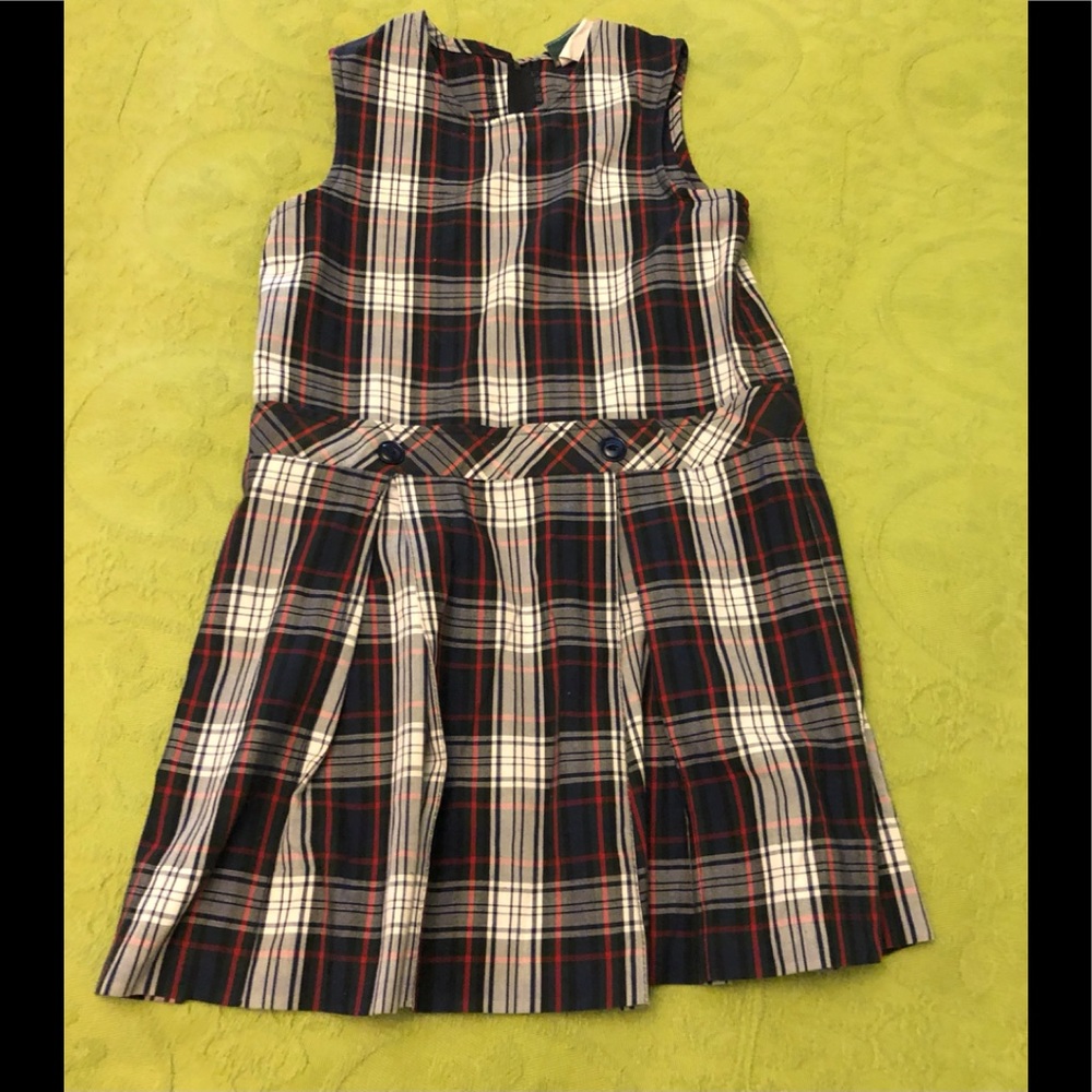 Flynn O’Hara girl’s’ uniform pinafore. Sz. 8.